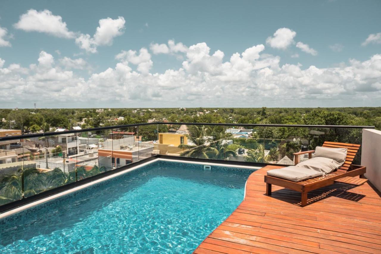 Casa Luz Downtown Apartments In Tulum Pueblo Buitenkant foto