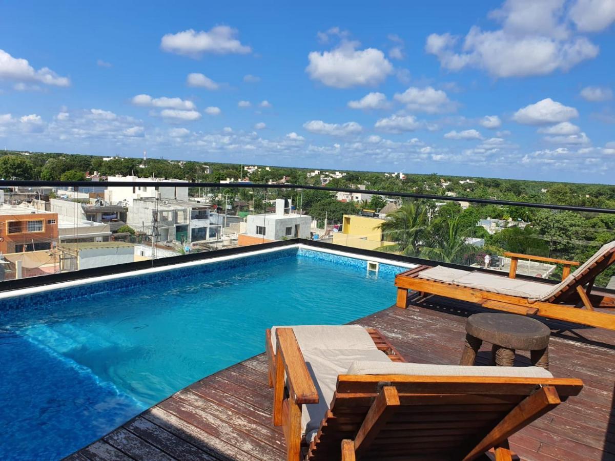 Casa Luz Downtown Apartments In Tulum Pueblo Buitenkant foto